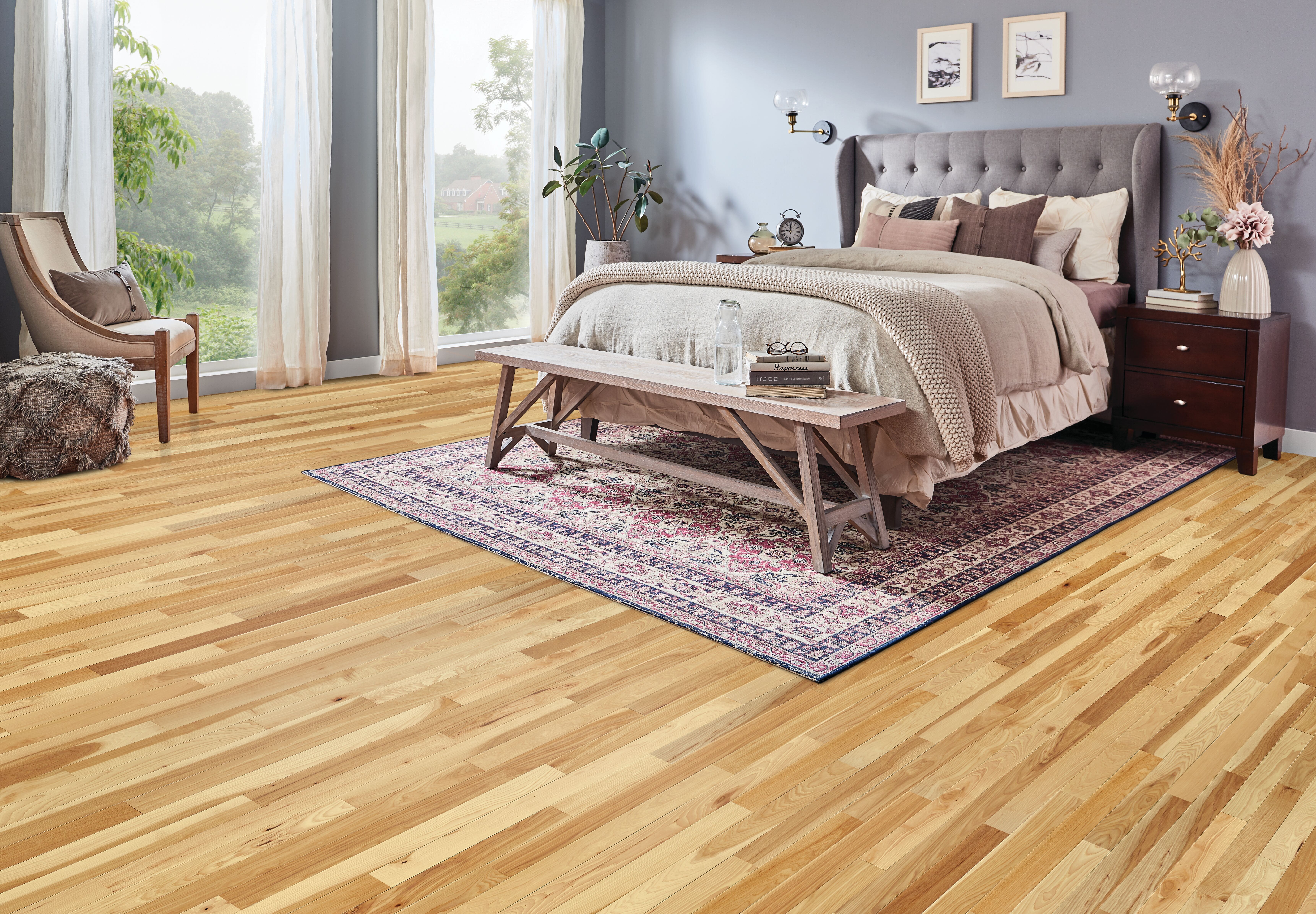 American Treasures Country Natural Solid Hardwood C4710
