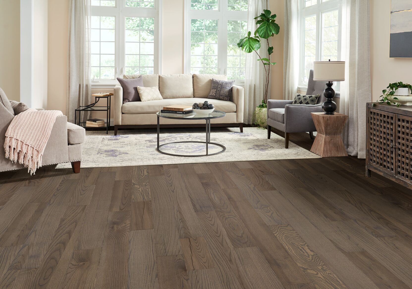 Standing Timbers Mountainside Taupe Engineered Hardwood EAPL74L16W