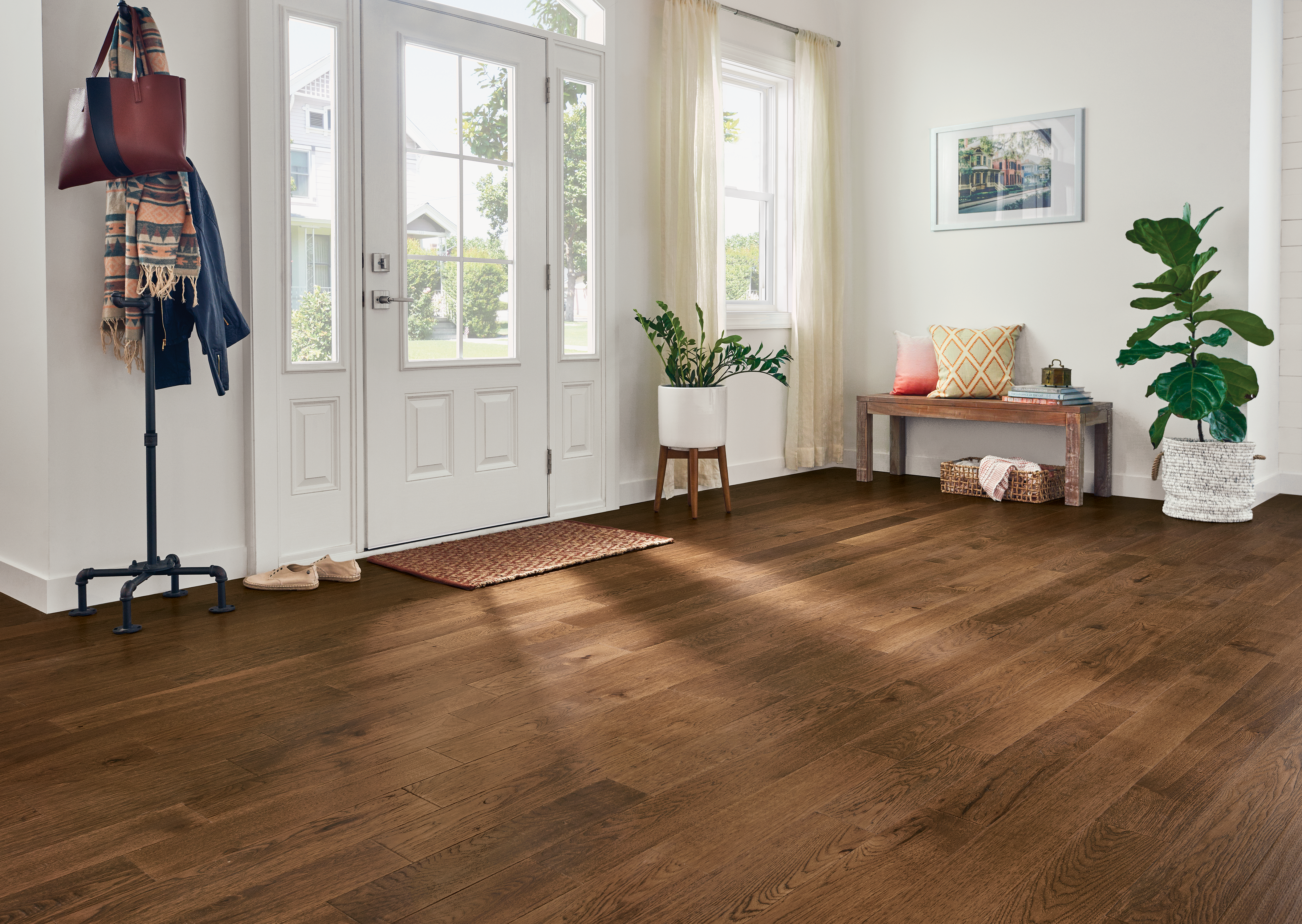 Hydropel Light Brown Engineered Hardwood EHWR54L40HR