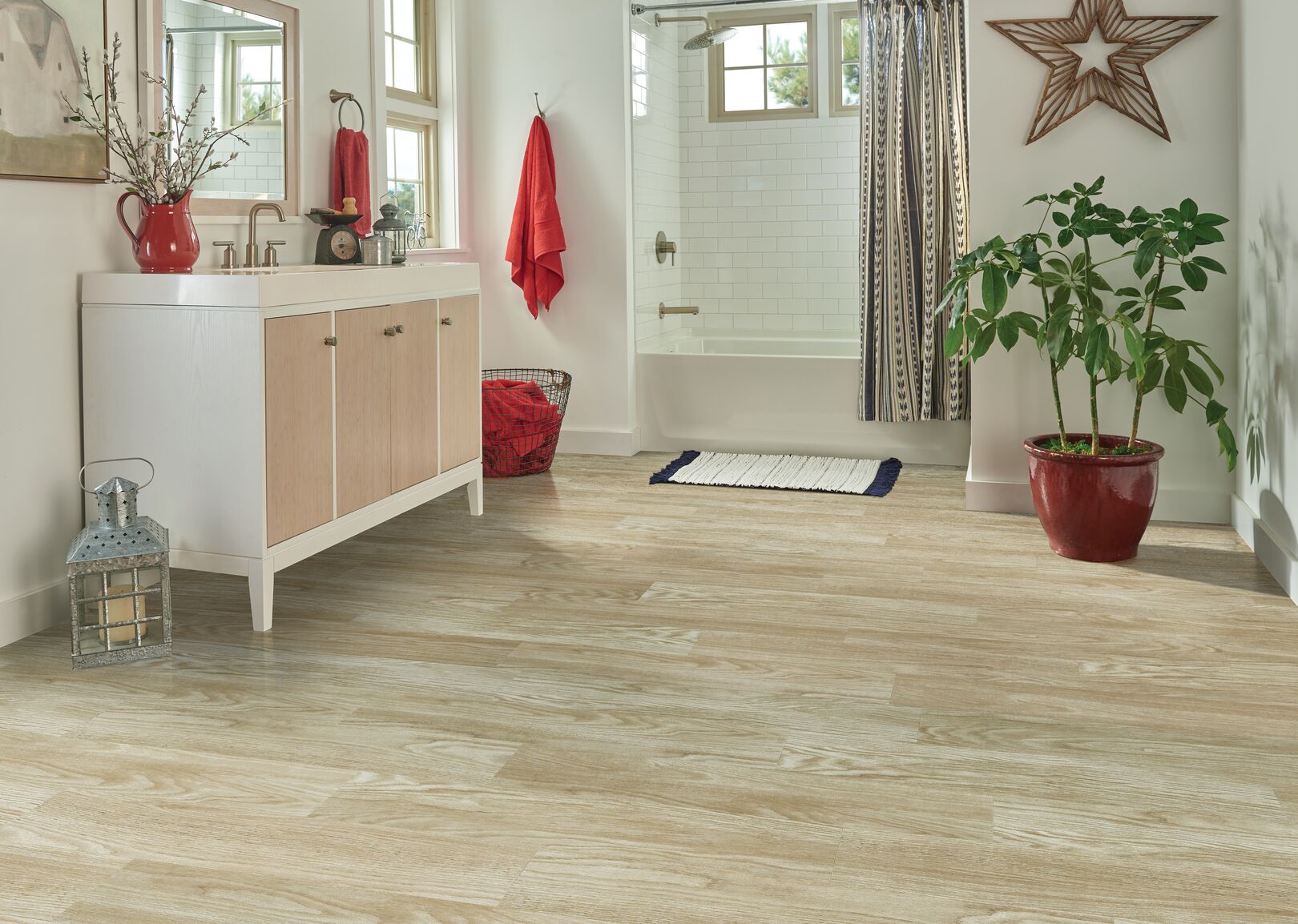 Liberty Forge Boston Oak Luxury Vinyl Tile U9101