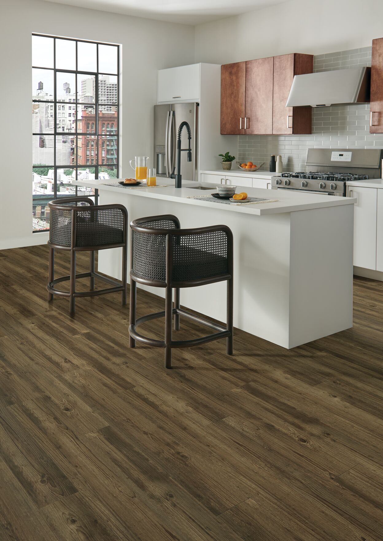 Liberty Forge Lincoln Cabin Luxury Vinyl Tile U7110
