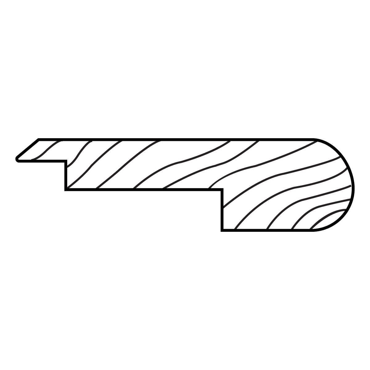 Overlap Stairnose Maple TV3MA24M
