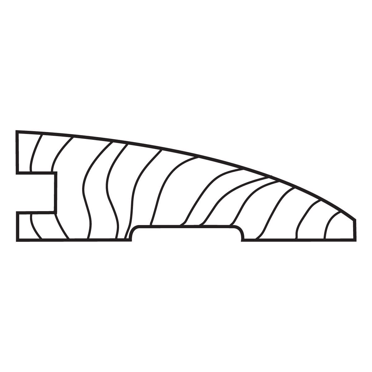 Reducer Strip White Oak 711472
